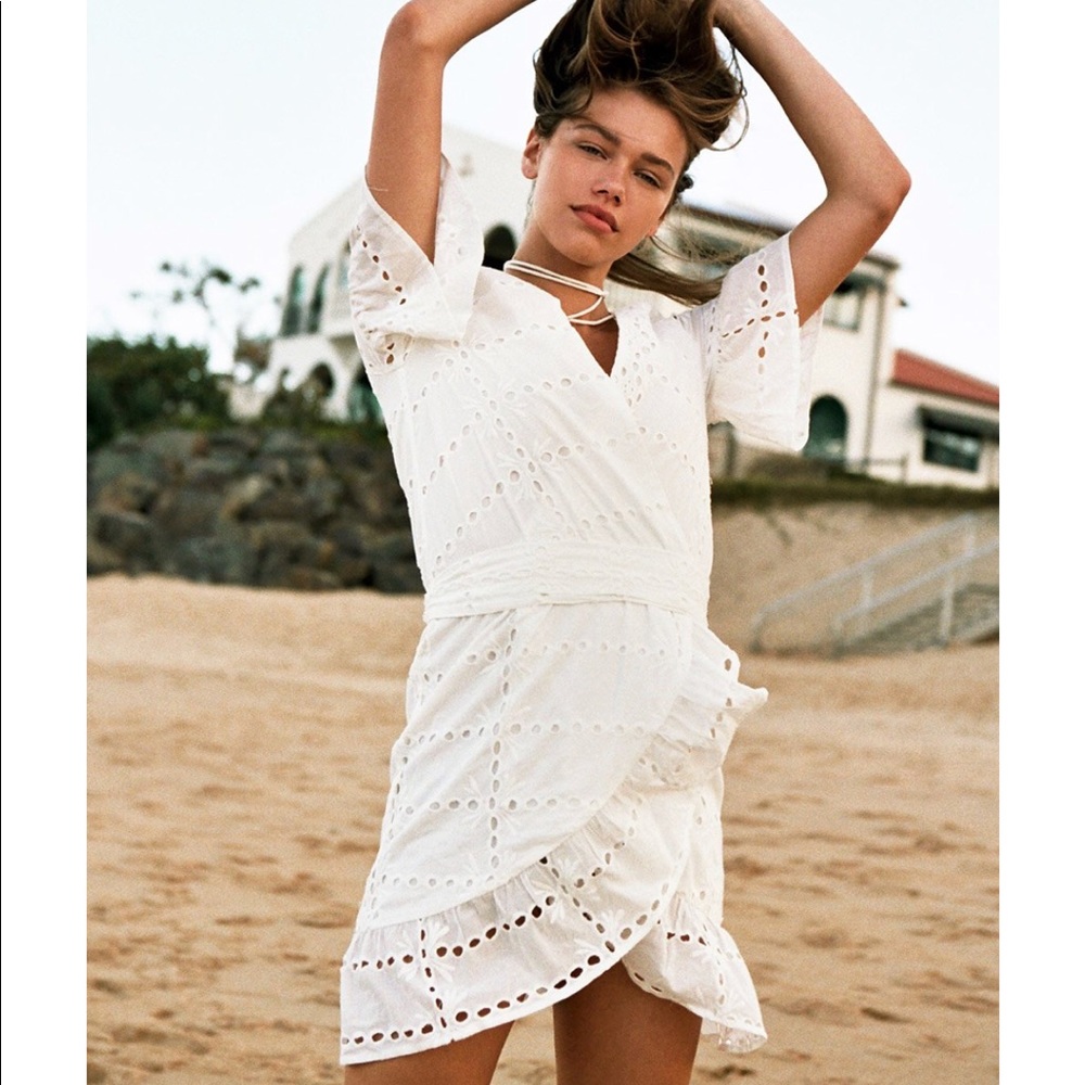 sabo luxe eyelet choker dress SOLD